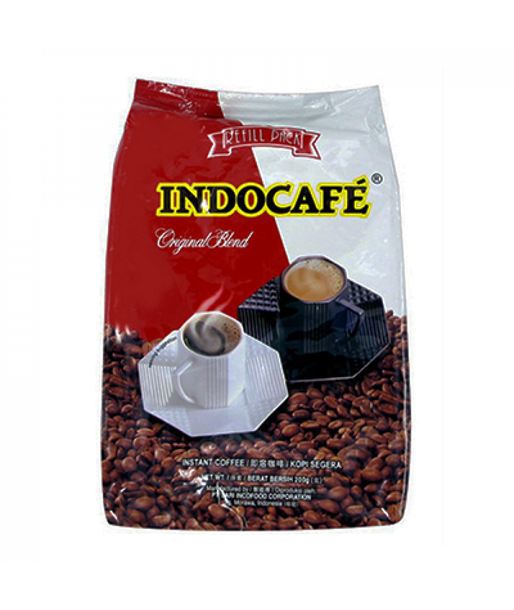 INDOCAFE ORIGINAL BLEND INSTANT COFFEE REFILL PACK