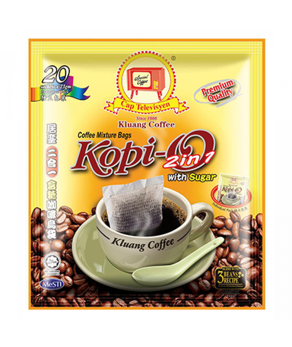 SPECIAL QUALITY 2IN1 COFFEE BAG CAP T.V 20S*23G