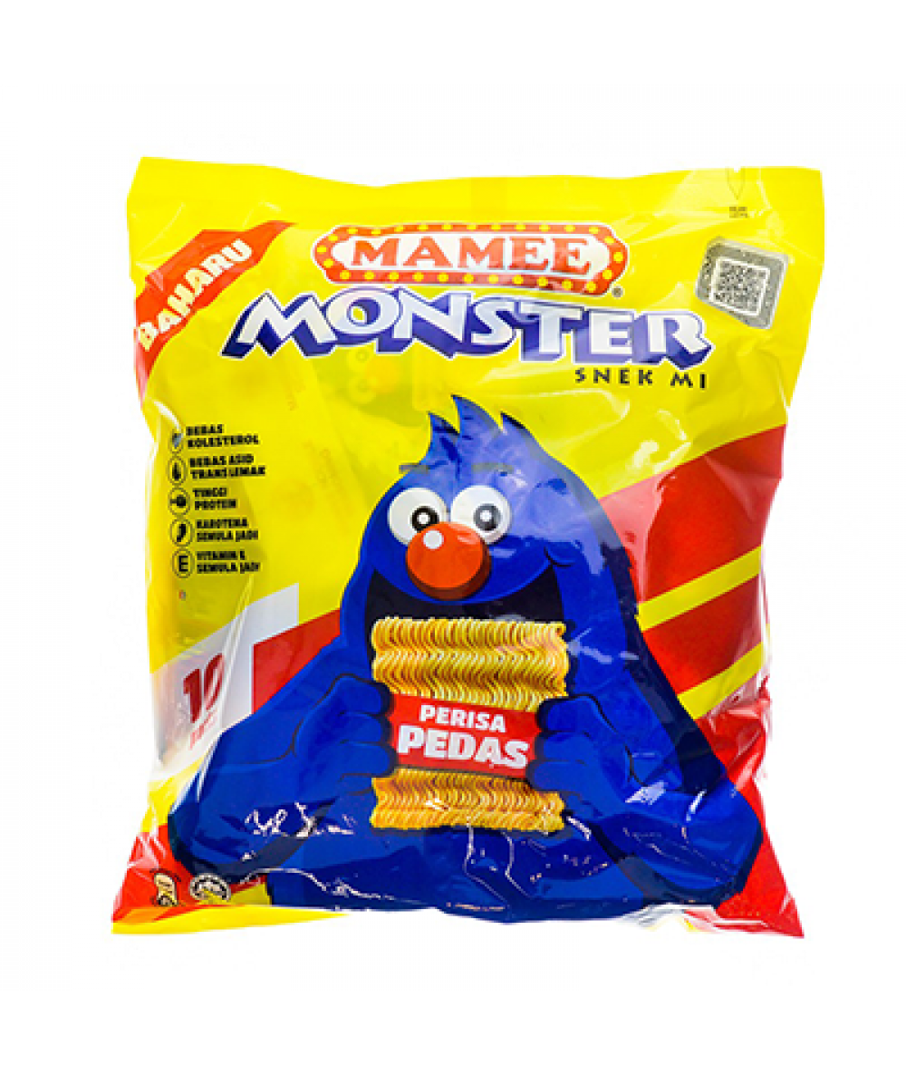 MAMEE SNACK F/P HOT & SPICY 25G*8
