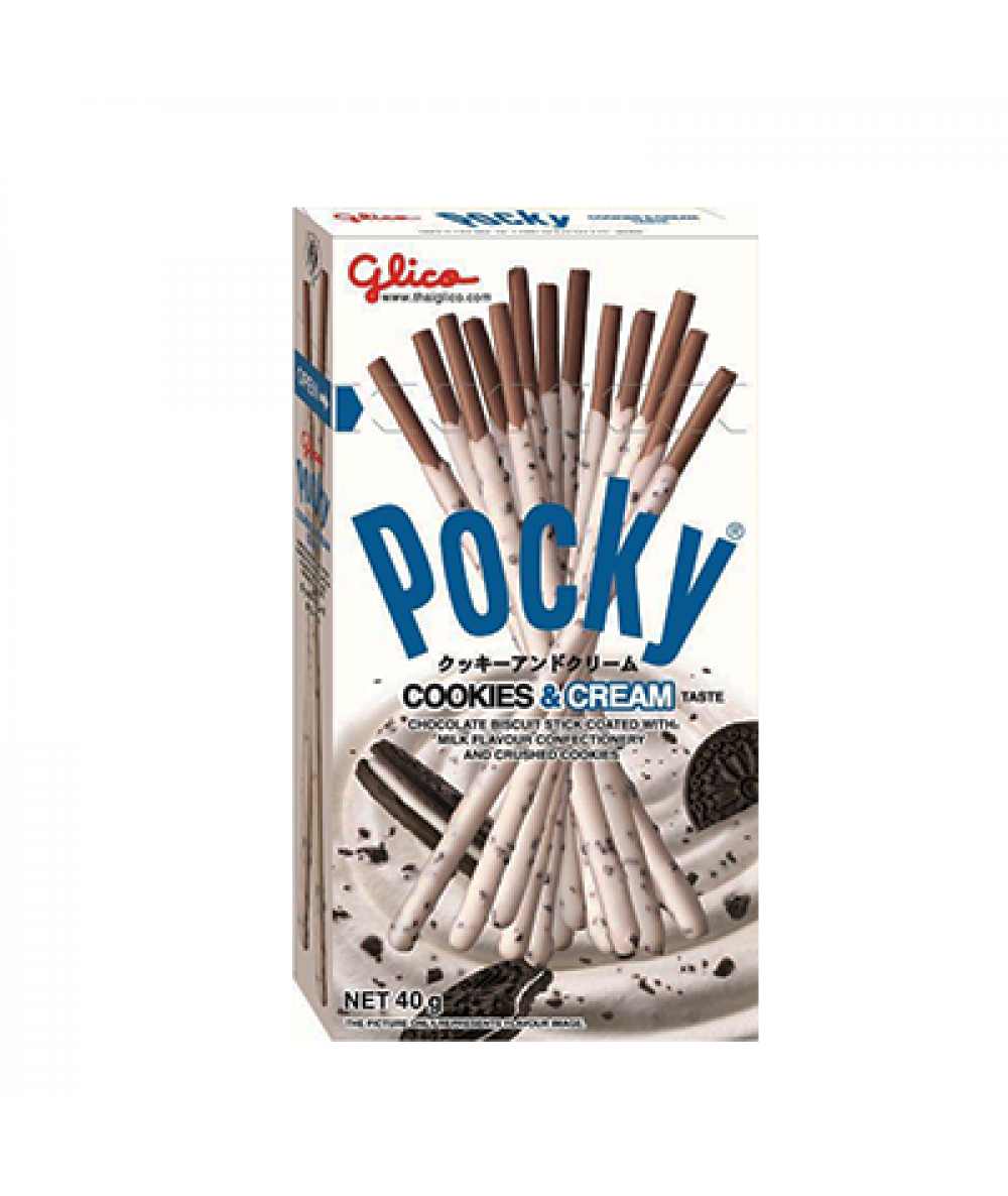 POCKY COOKIES & CREAM BISCUIT STICK 40G