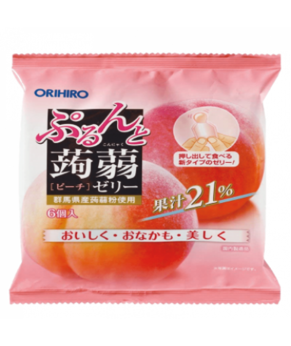 ORIHIRO PURUN/T/KNNYKU PEACH JELLY 120G