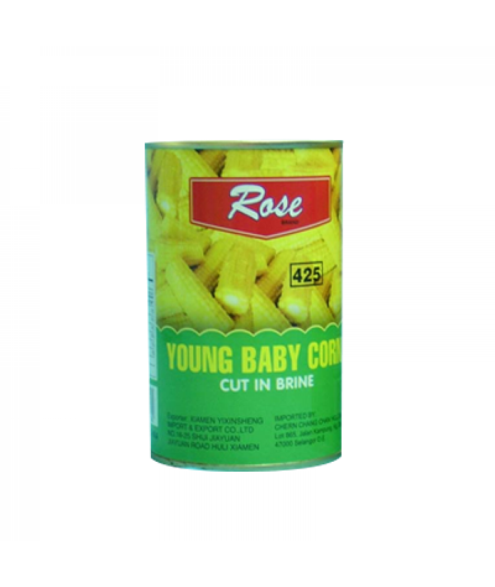 ROSE YOUNG CORN(CUT) 425G