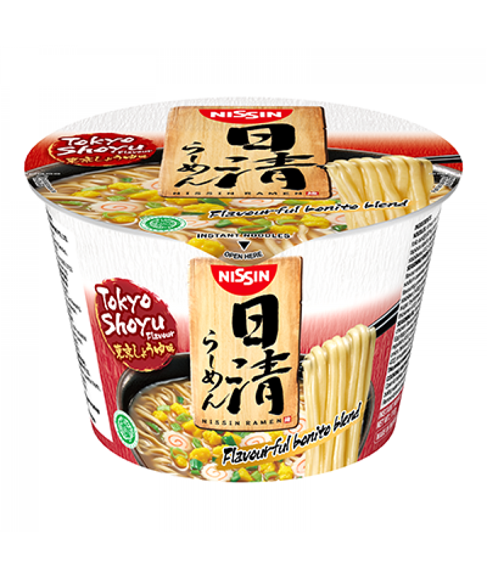 NISSIN JAPANESE RAMEN BOWL TOKYO SHOYU 110G