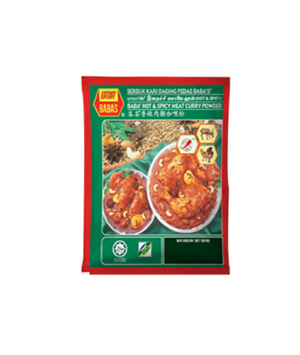 BABAS HOT&SPICY MEAT CURRY 125G