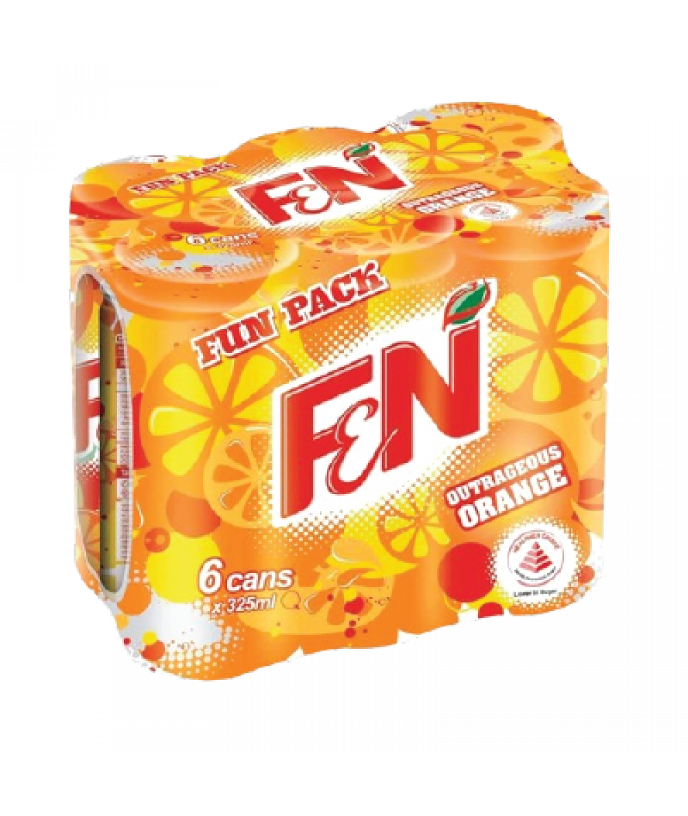 F&N ORANGE 325ML*6