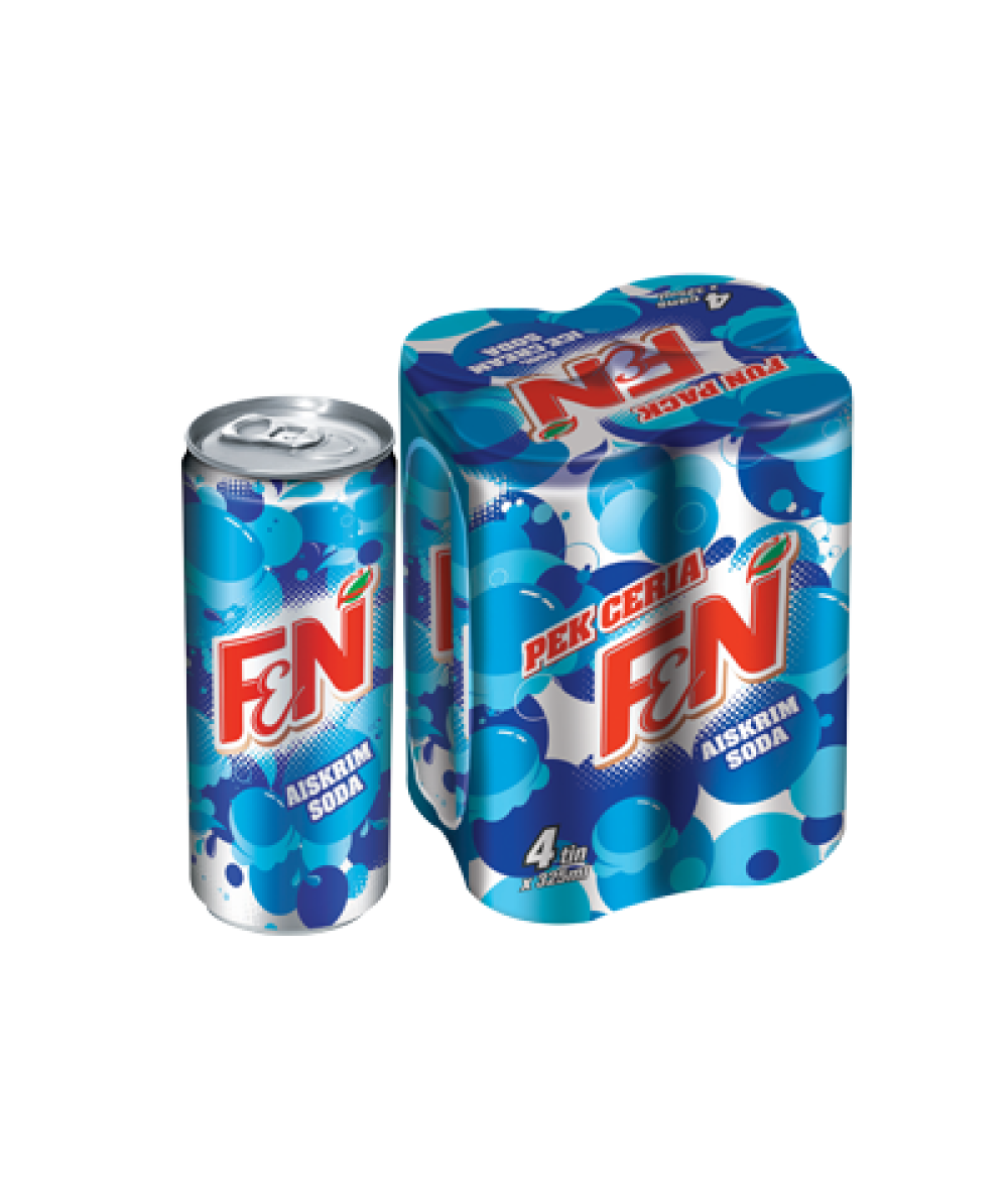 F&N ICE CREAM SODA 325ML*4