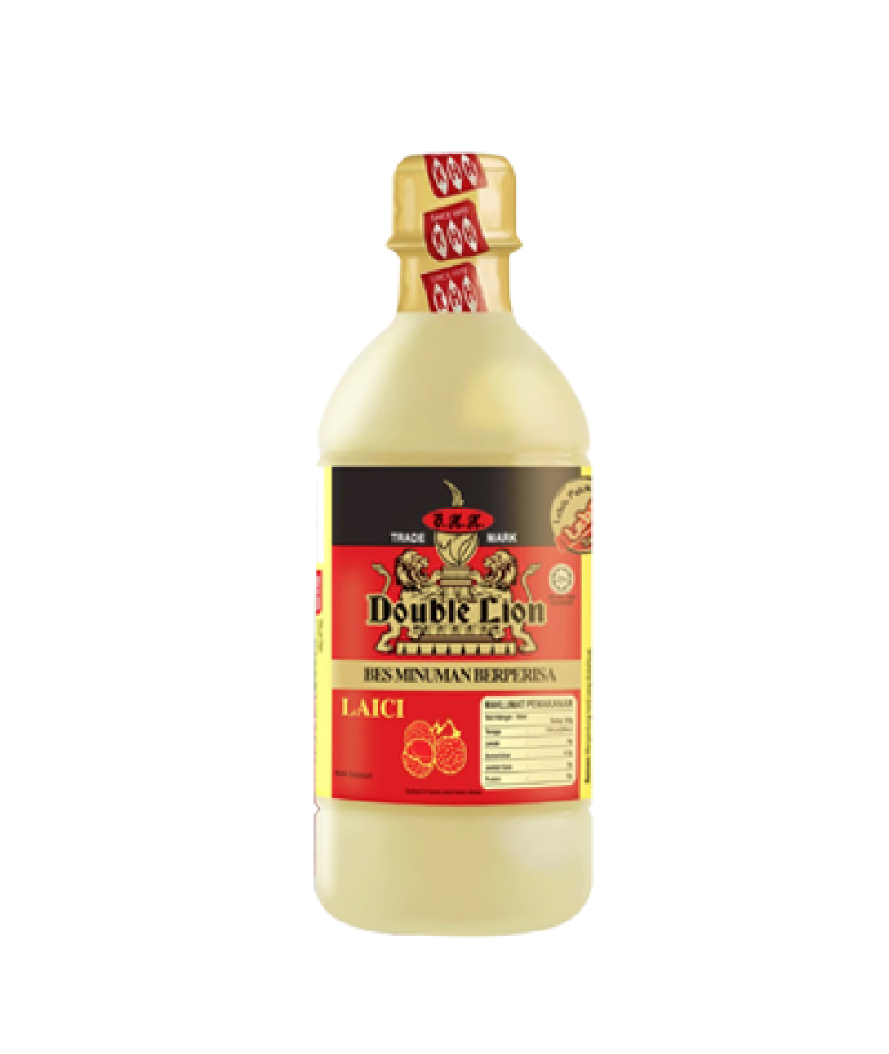 DOUBLE LION CORDIAL LYCHEE 495ML