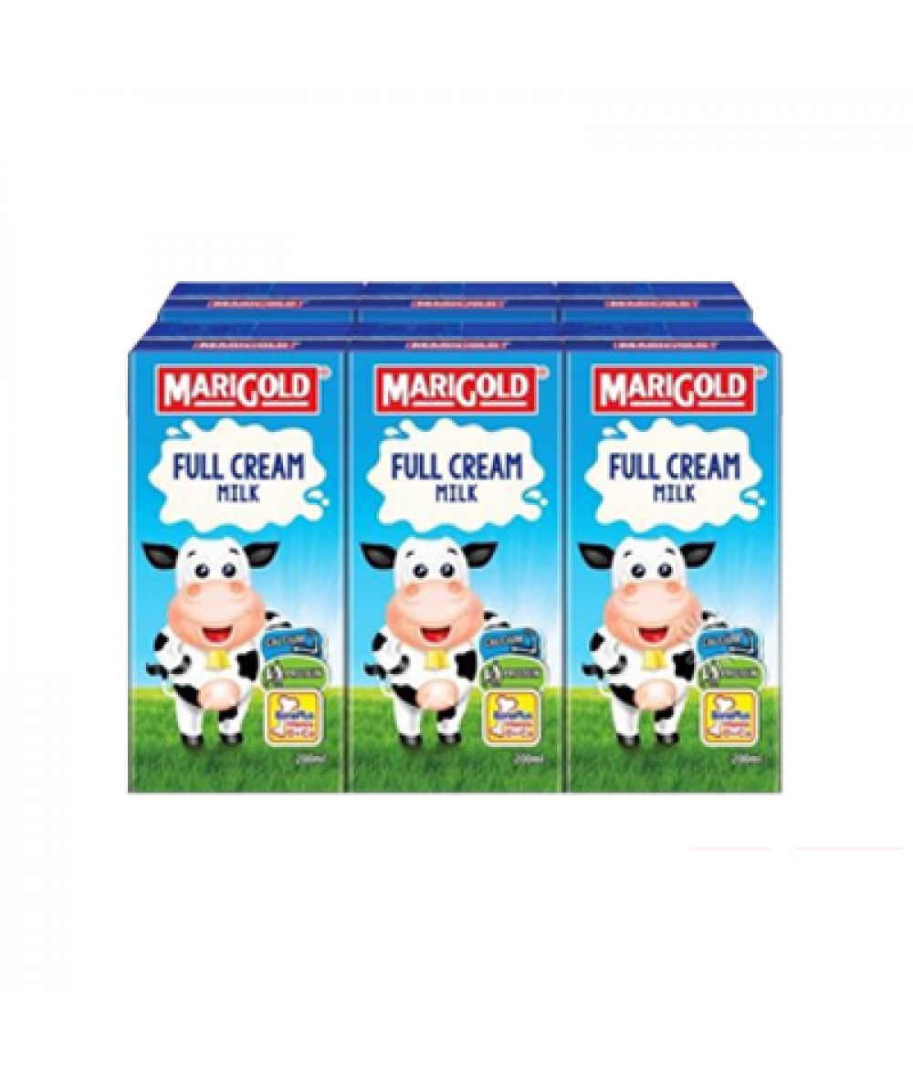 MARIGOLD UHT MILK FULL CRM 200ML*6