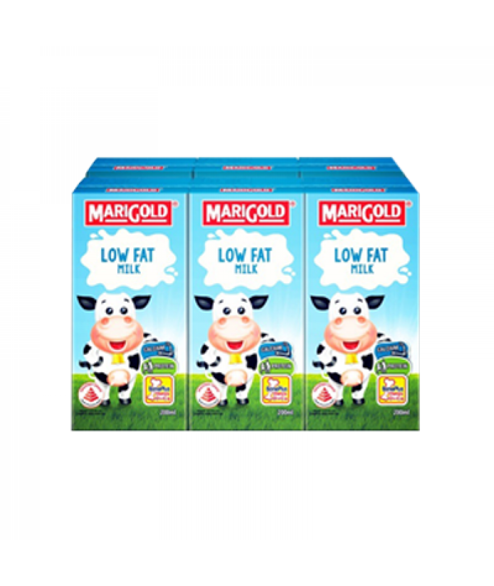 MARIGOLD UHT MILK LOW FAT 200ML*6