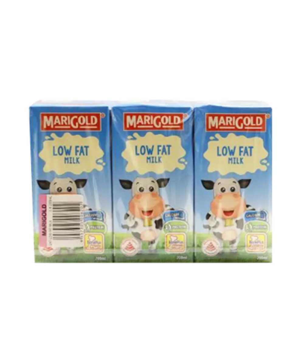 MARIGOLD UHT MILK LOW FAT 200ML *3