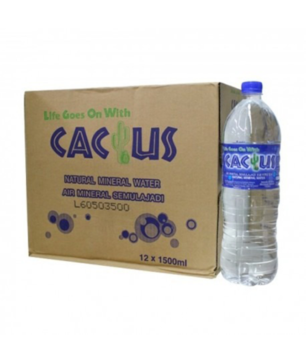 CACTUS MINERAL WATER 1.5L*12