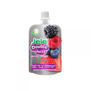 JELE DOUBLE JELLY MIXED BERRIES 125G