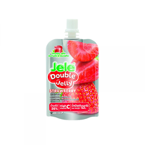 JELE DOUBLE JELLY STRAWBERRY 125G