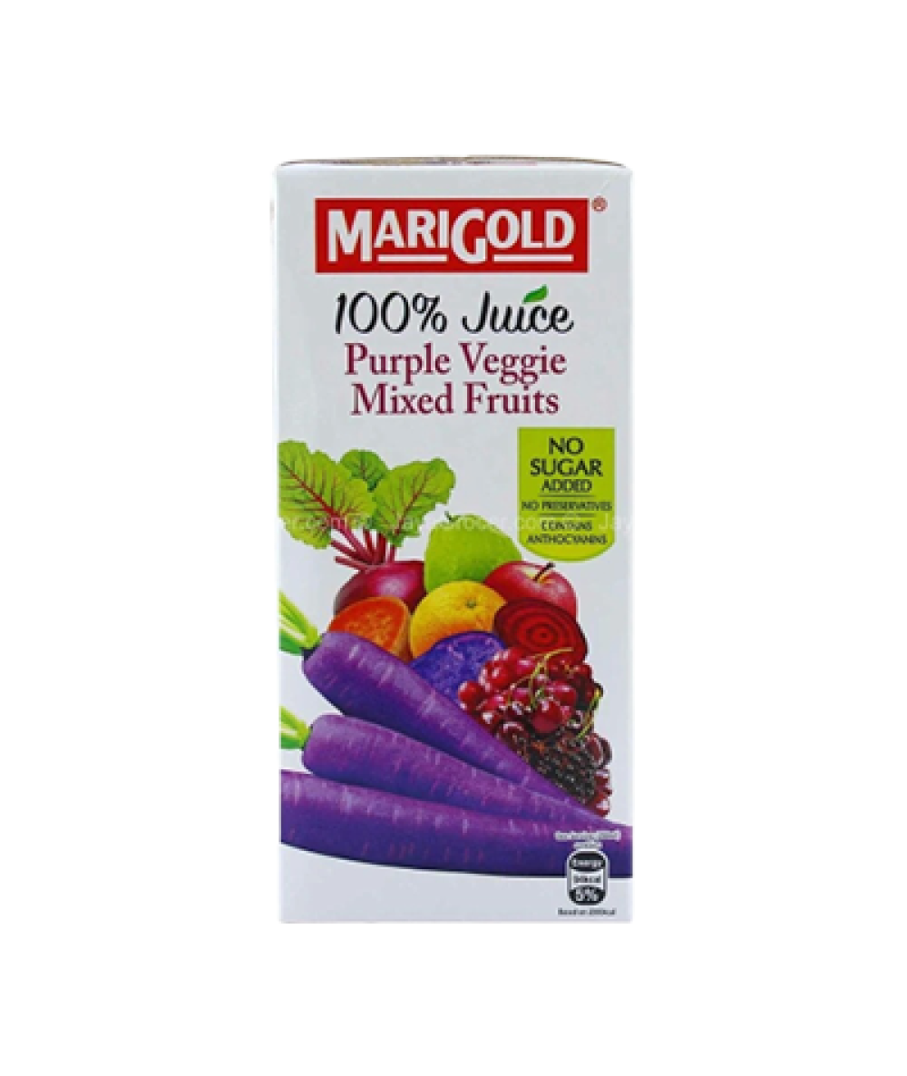 MARIGOLD 100% PURPLE VEG MIXD FRUITS 1L