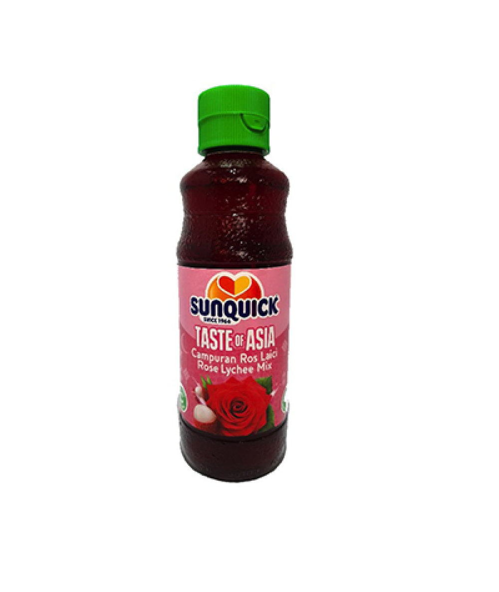 SUNQUICK ROSE LYCHEE 330ML