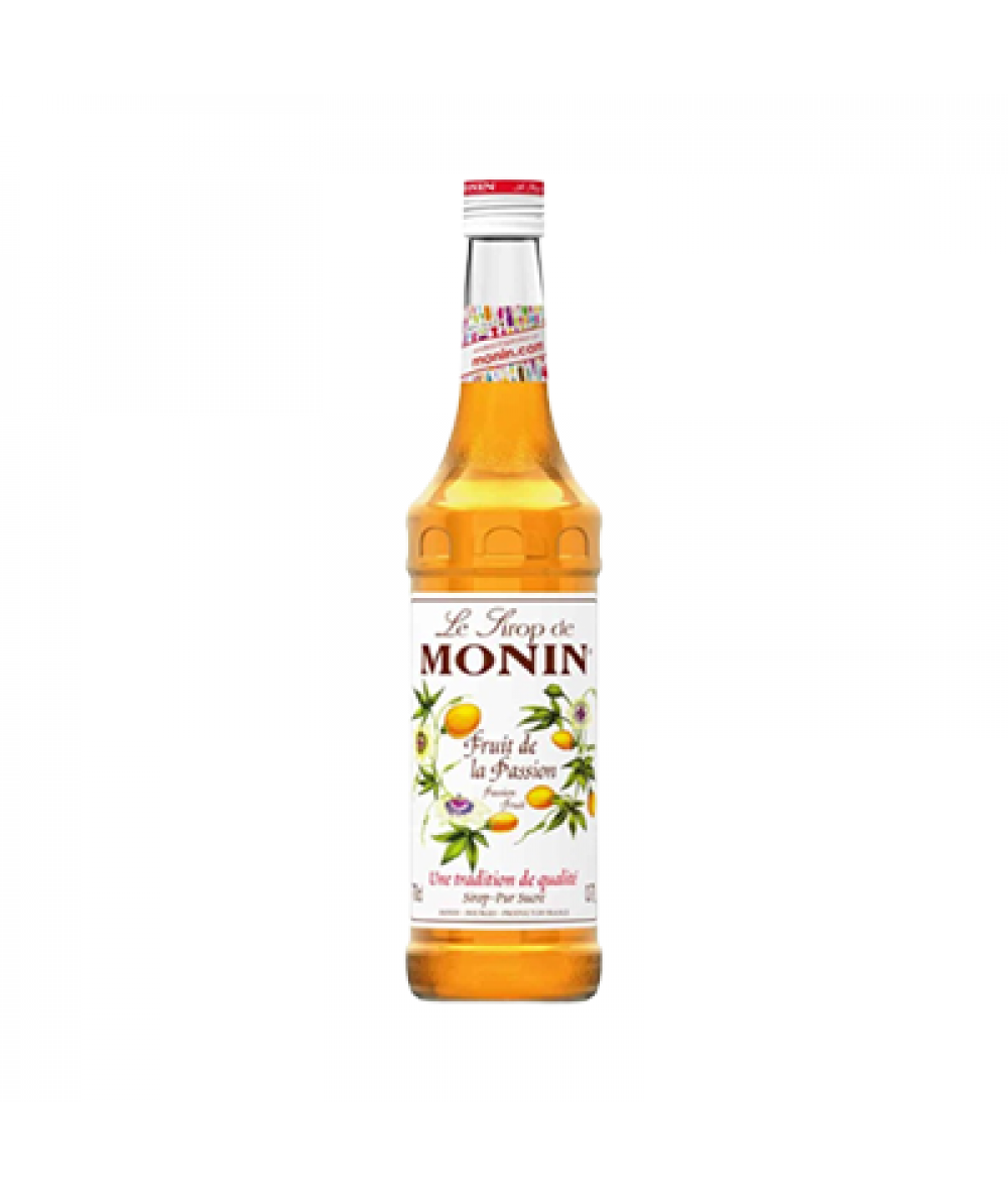 MONIN PASSION FRUIT SYRUP 25CL RT 250ML
