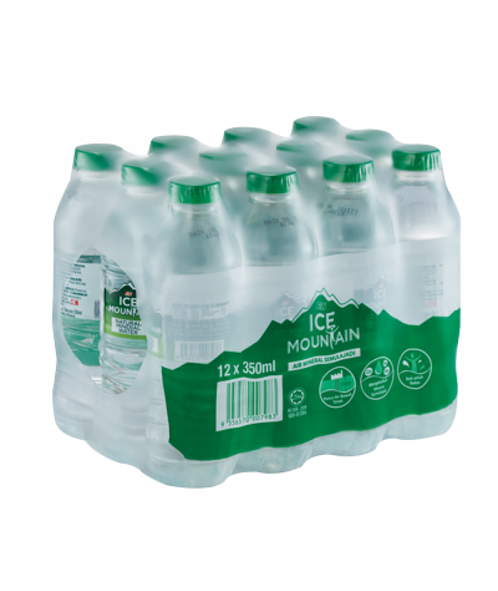 ICE MOUNTAIN MINERAL WATER 350ML *12