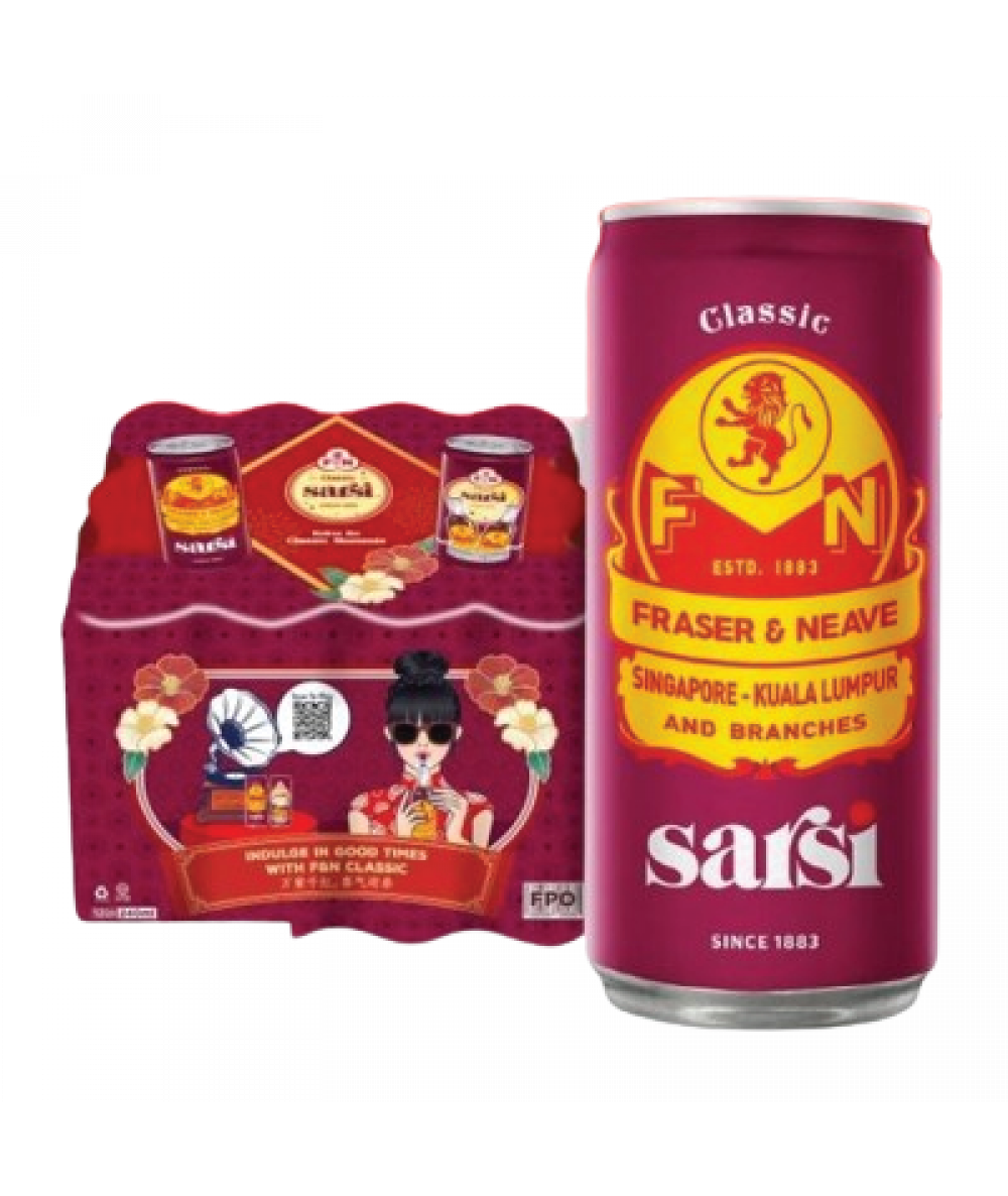 F&N CLASSIC SARSI CAN 240ML*12