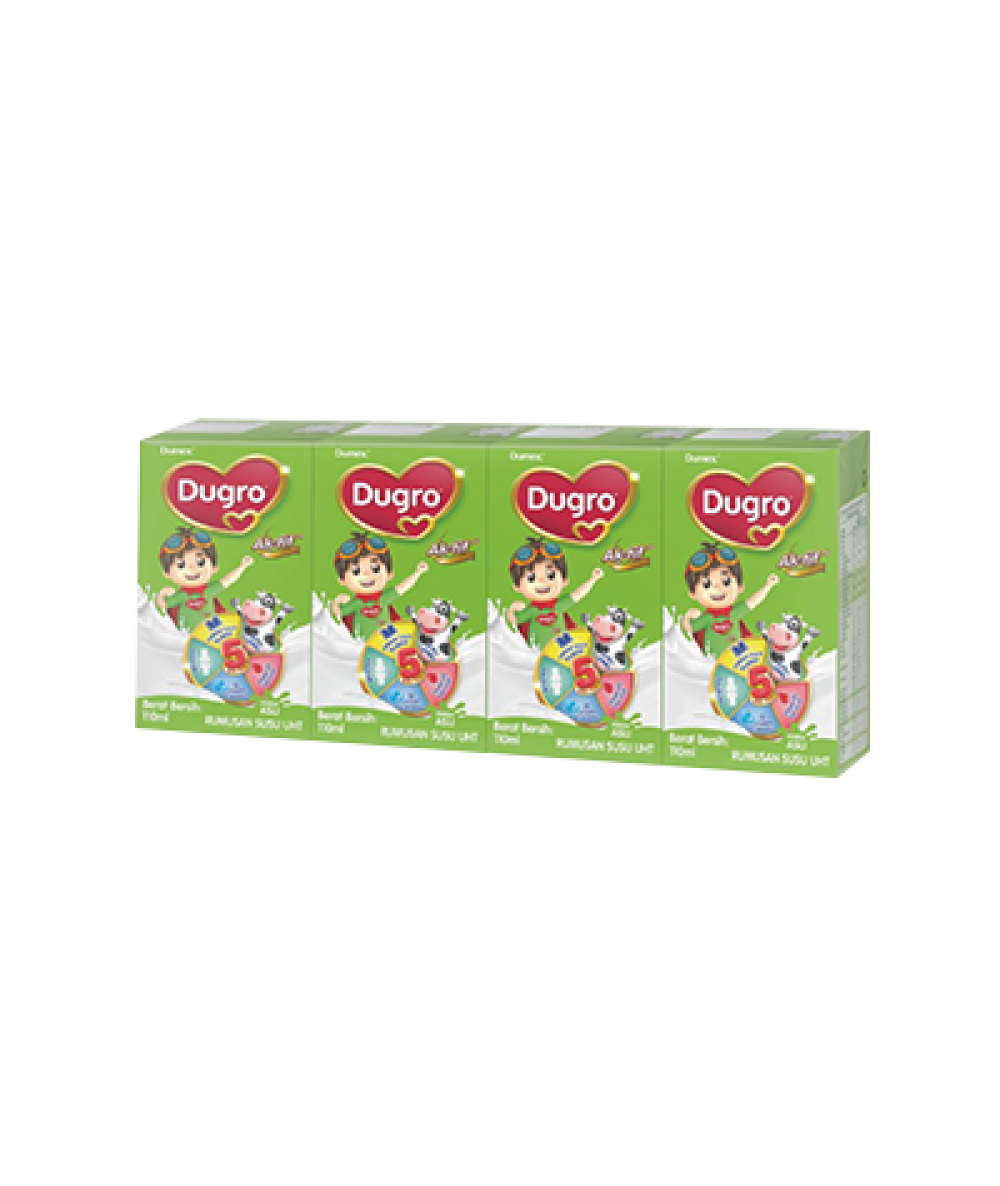 DUGRO UHT MILK 110ML *4