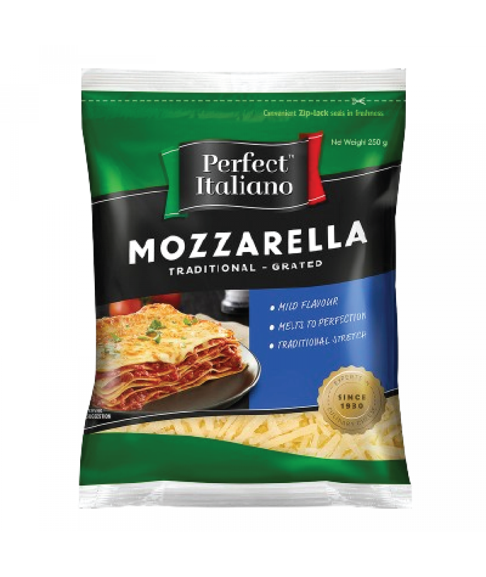 PERFECT ITALIANO MOZERELLA T/GRATED 250G