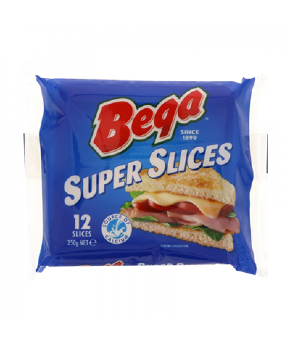 BEGA PRO.C/CHEESE SPR SLICES 250G