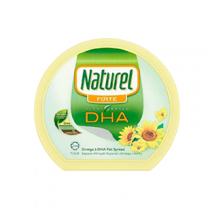 NATUREL  FORTE DHA FAT SPREAD 250GM