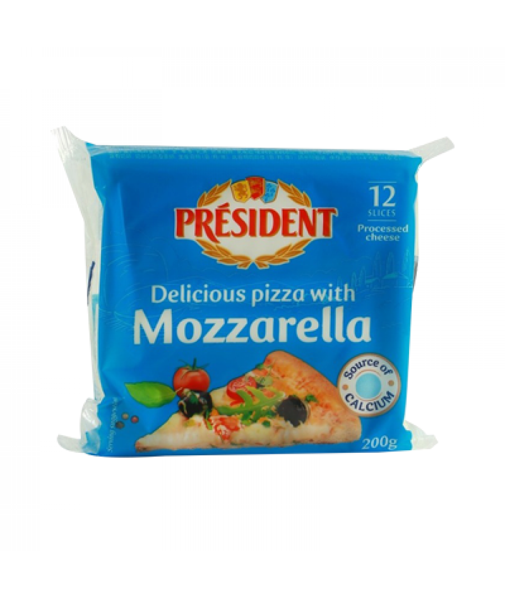 PRESIDENT PIZZA CHEESE 200G