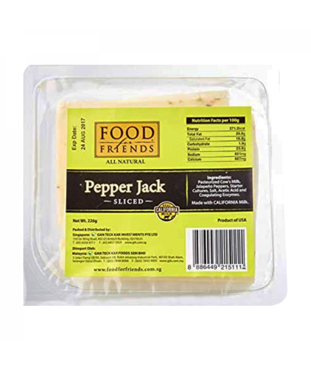 FOOD FRIEND C/C PEPPER JACK 226G