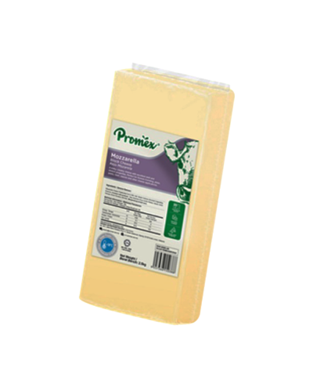 PROMEX MOZZARELLA BLOCK AUST CHEESE 2.5KG