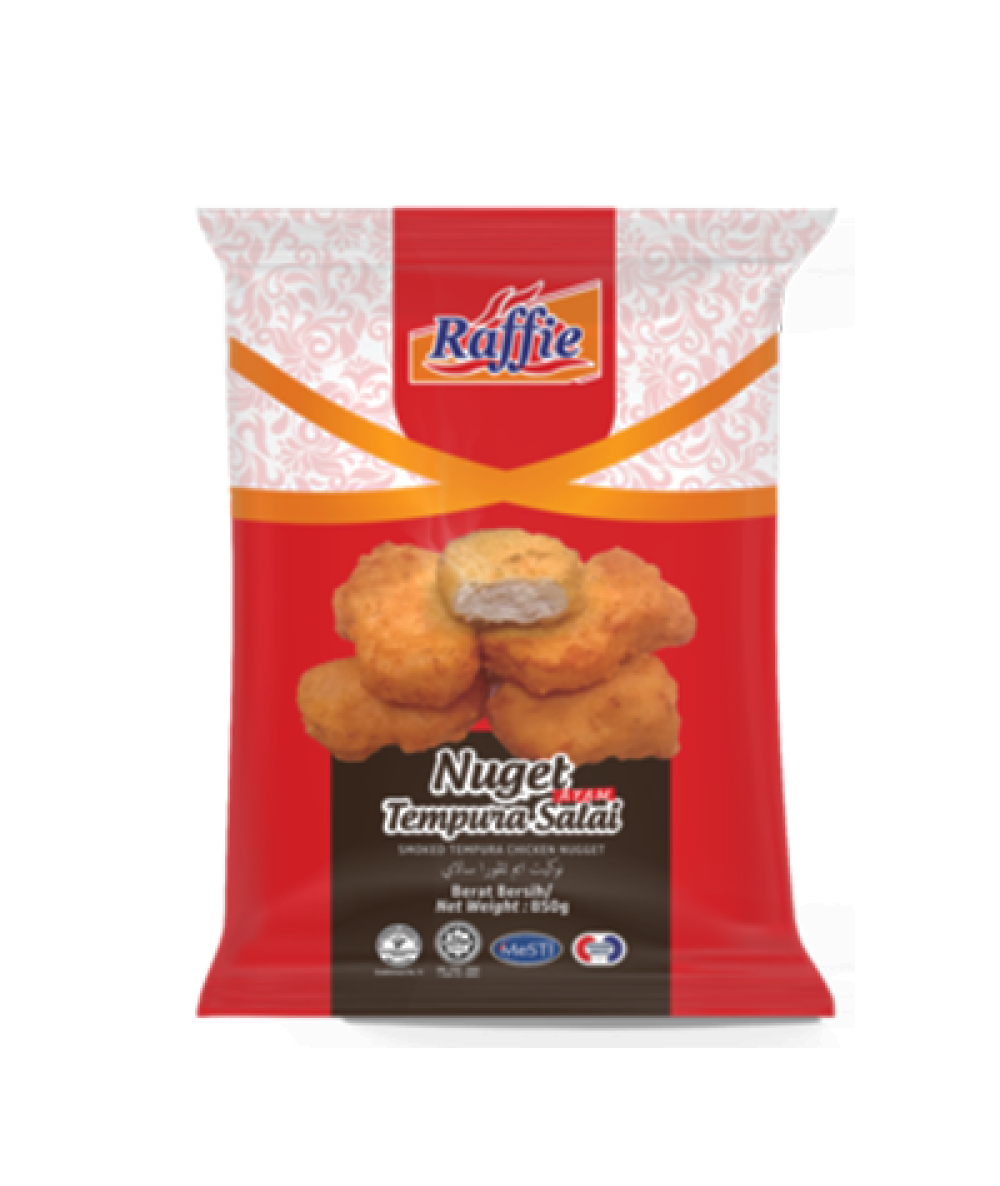 RAFFIE SMOKED TEMPURA NUGGET 850G