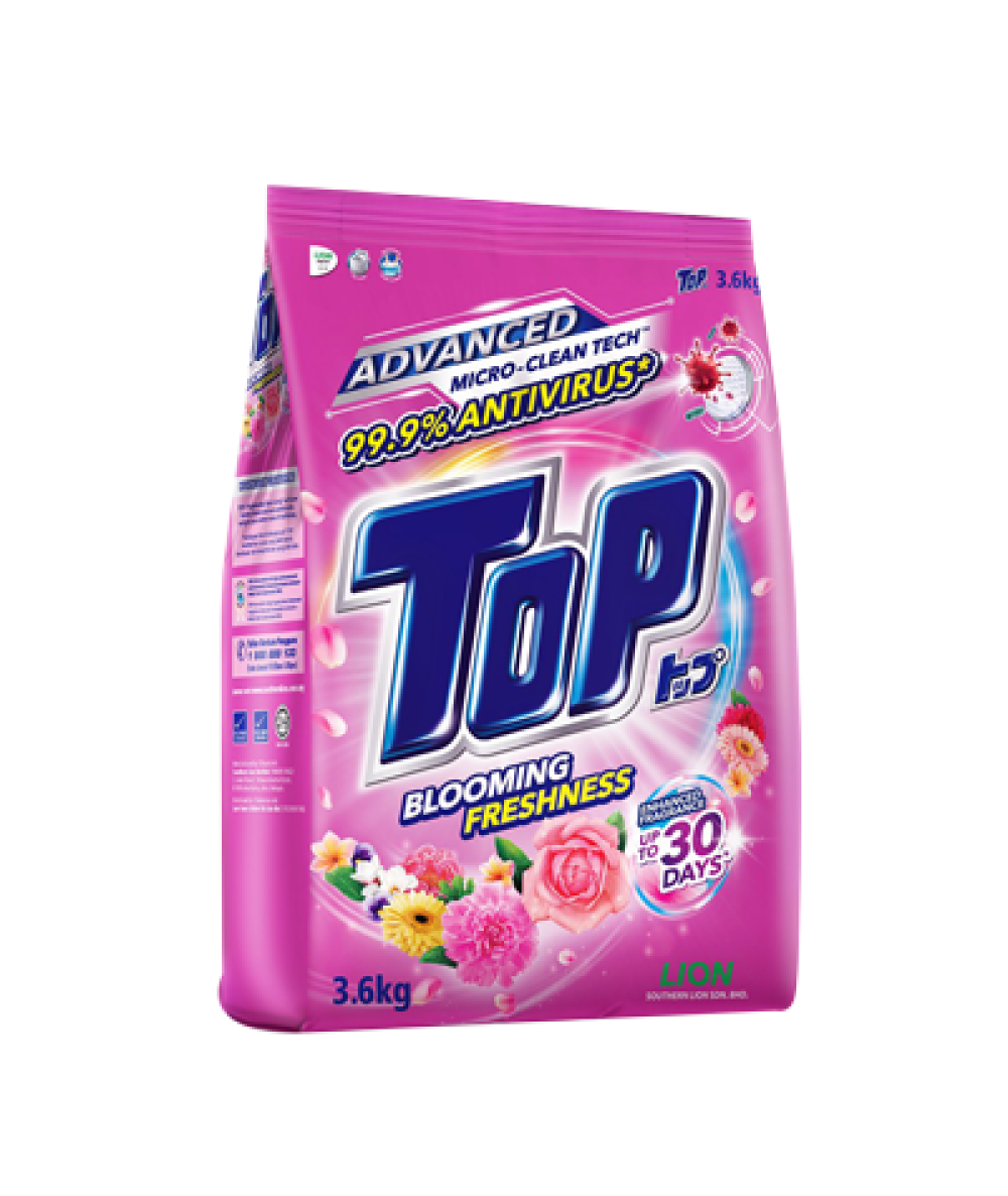 TOP PWD BLOOMING FRESHNESS 3.6KG