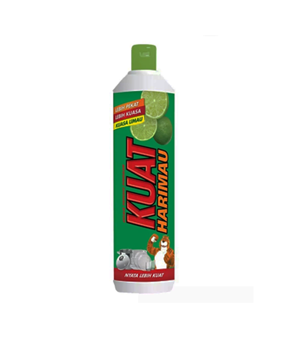 KUAT HARIMAU DISHWASH LIME 900ML