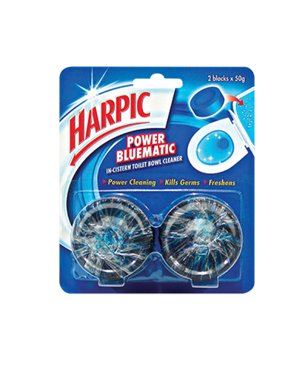 HARPIC BLUEMATIC T/PACK 50G*2