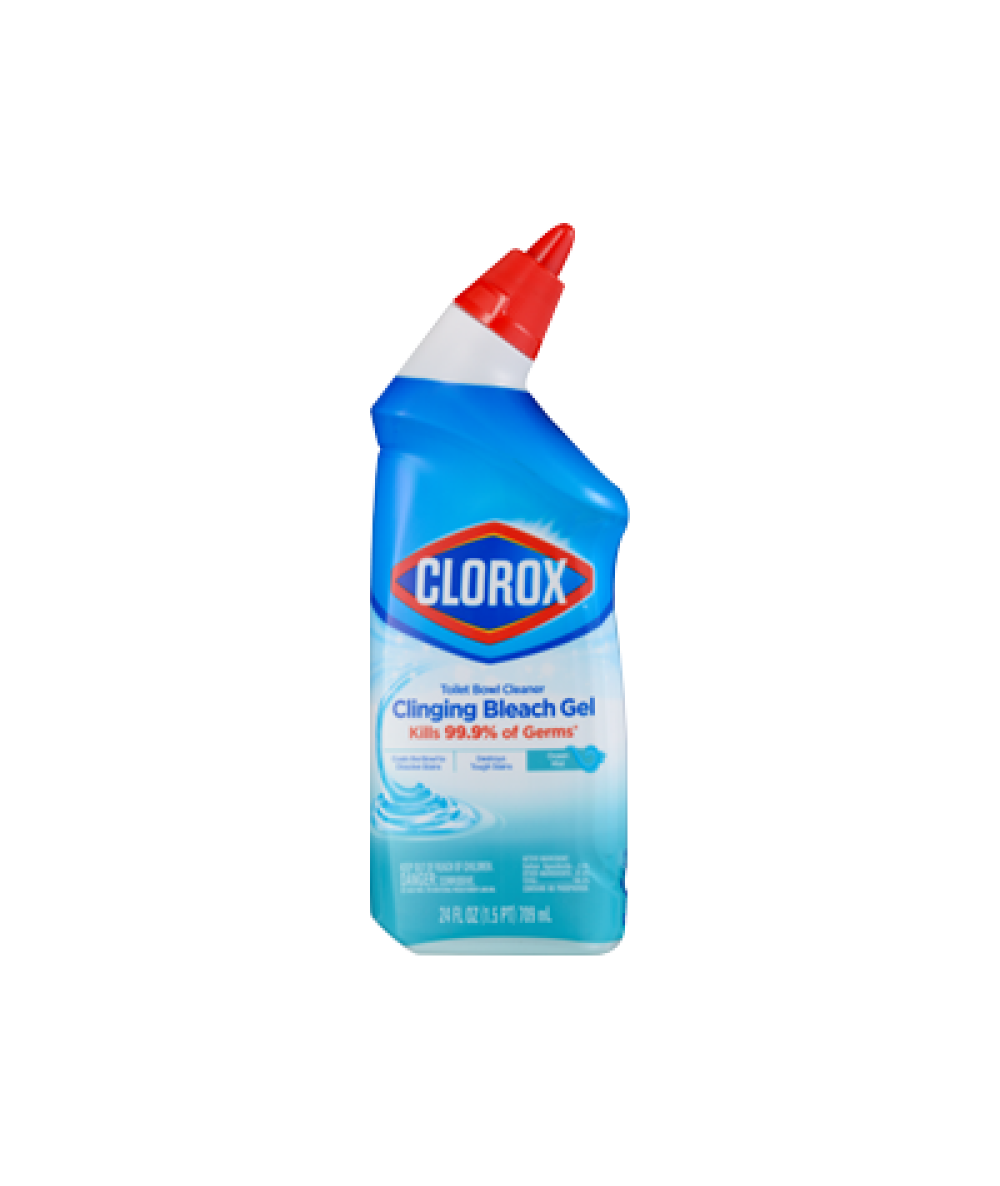 CLOROX TOILET/B CLNR CLINGNG BLCH/G 709ML