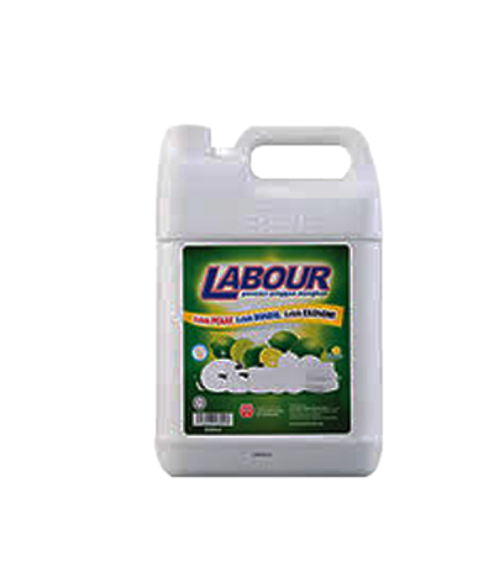 LABOUR LIQUID DISHWASH LIME 5LT