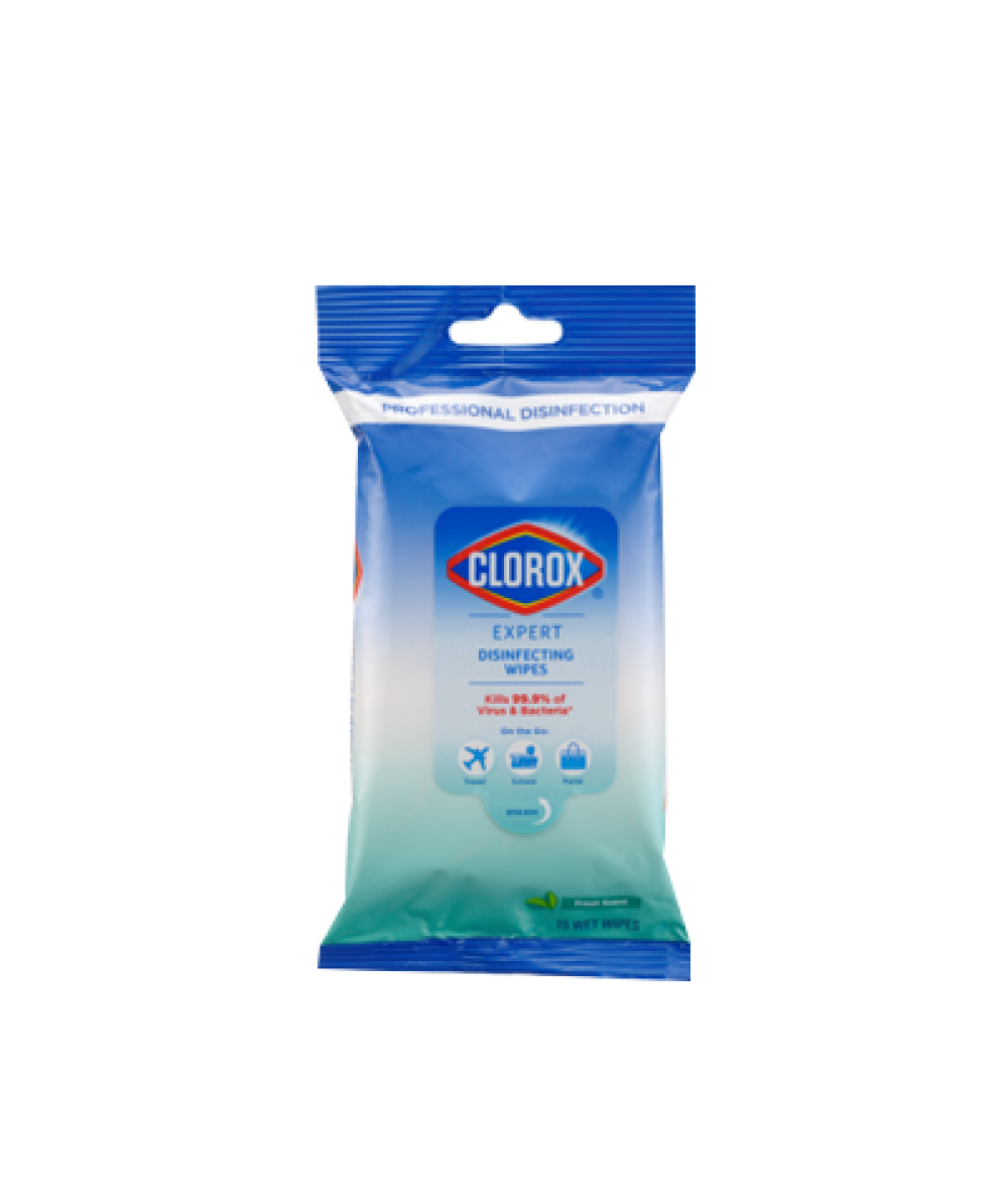 CLOROX DISINFECTING WIPES FLOWPACK 15'S
