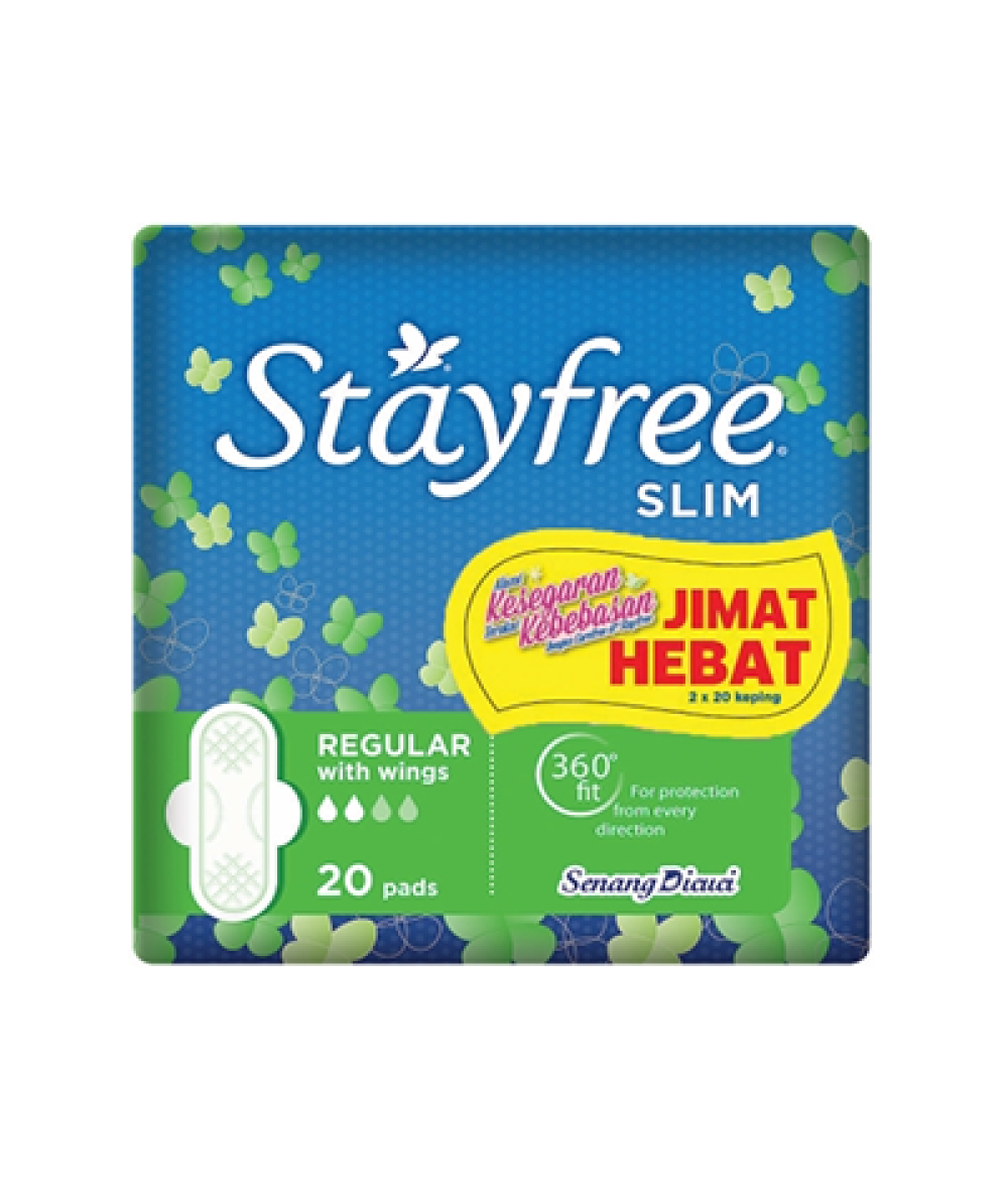 STAYFREE SLIM WING 20S*2