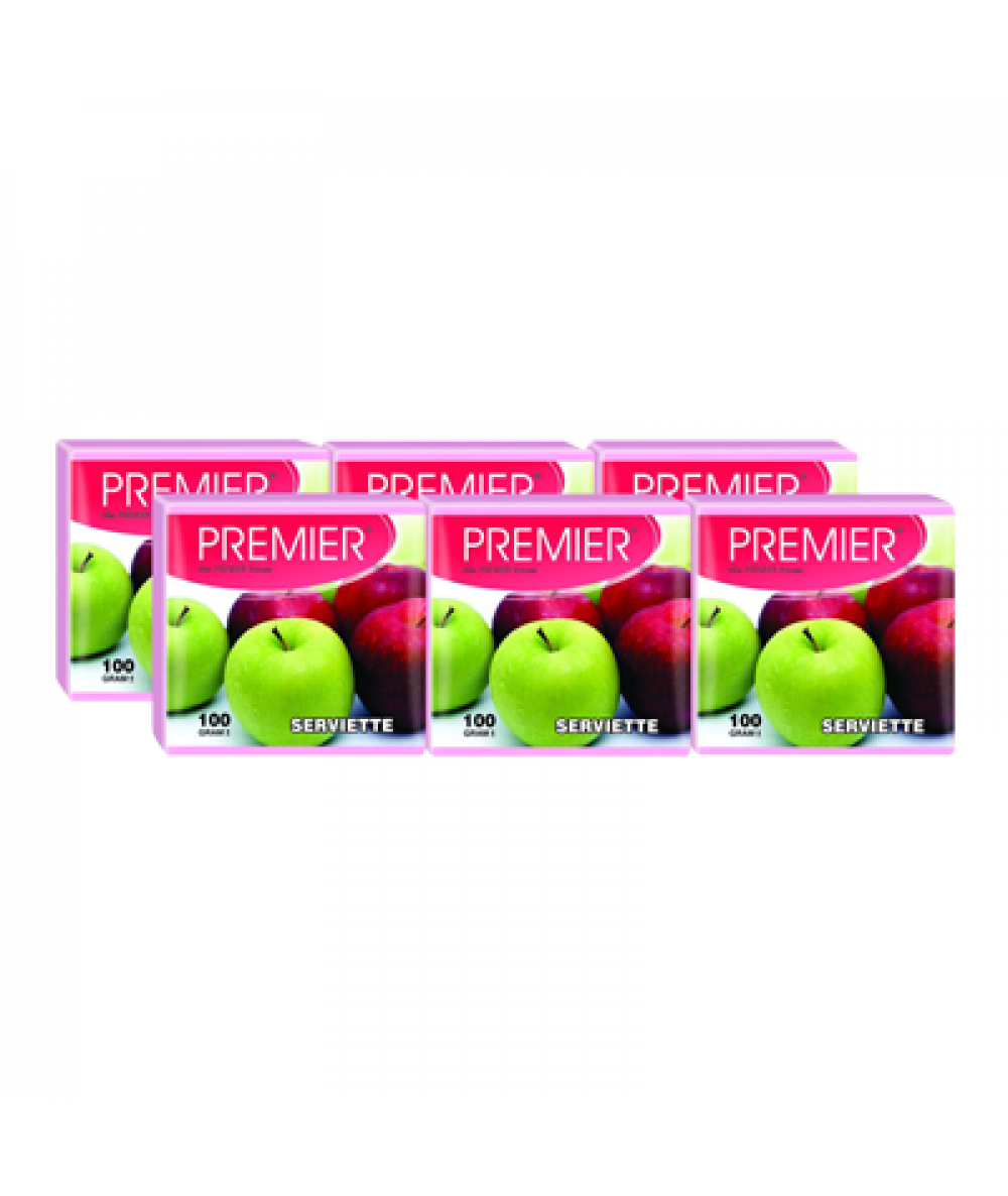 PREMIER FRUIT SERVIETTE 6*100G