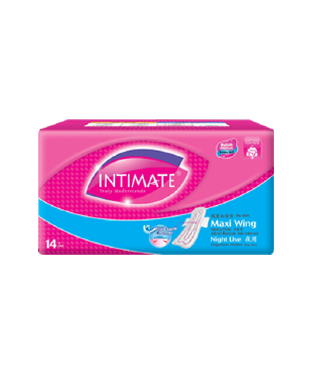 INTIMATE NITE LONG MAXI WING SF 14S