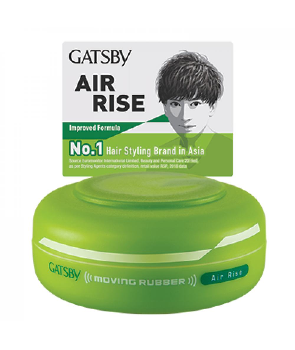 GATSBY MOVING RUBBER AIR RISE 80GM