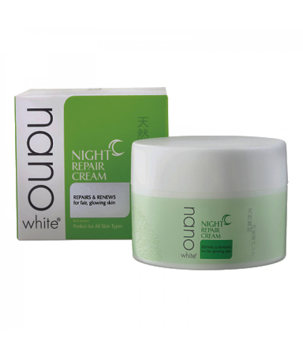 NANO WHITE NIGHT REPAIR CREAM 40ML