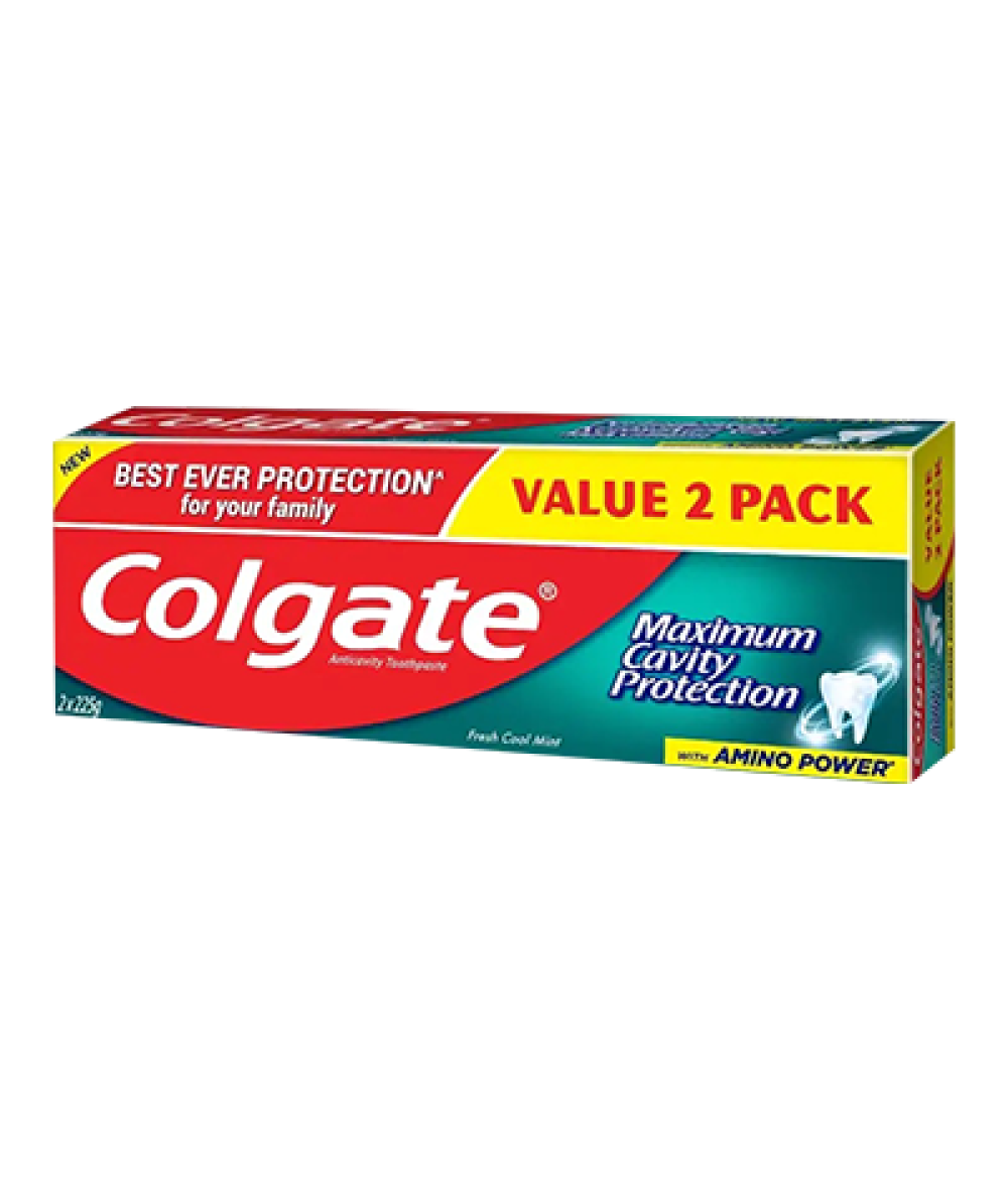 COLGATE FRESH COOL MINT TOOTHPASTE 225G*2