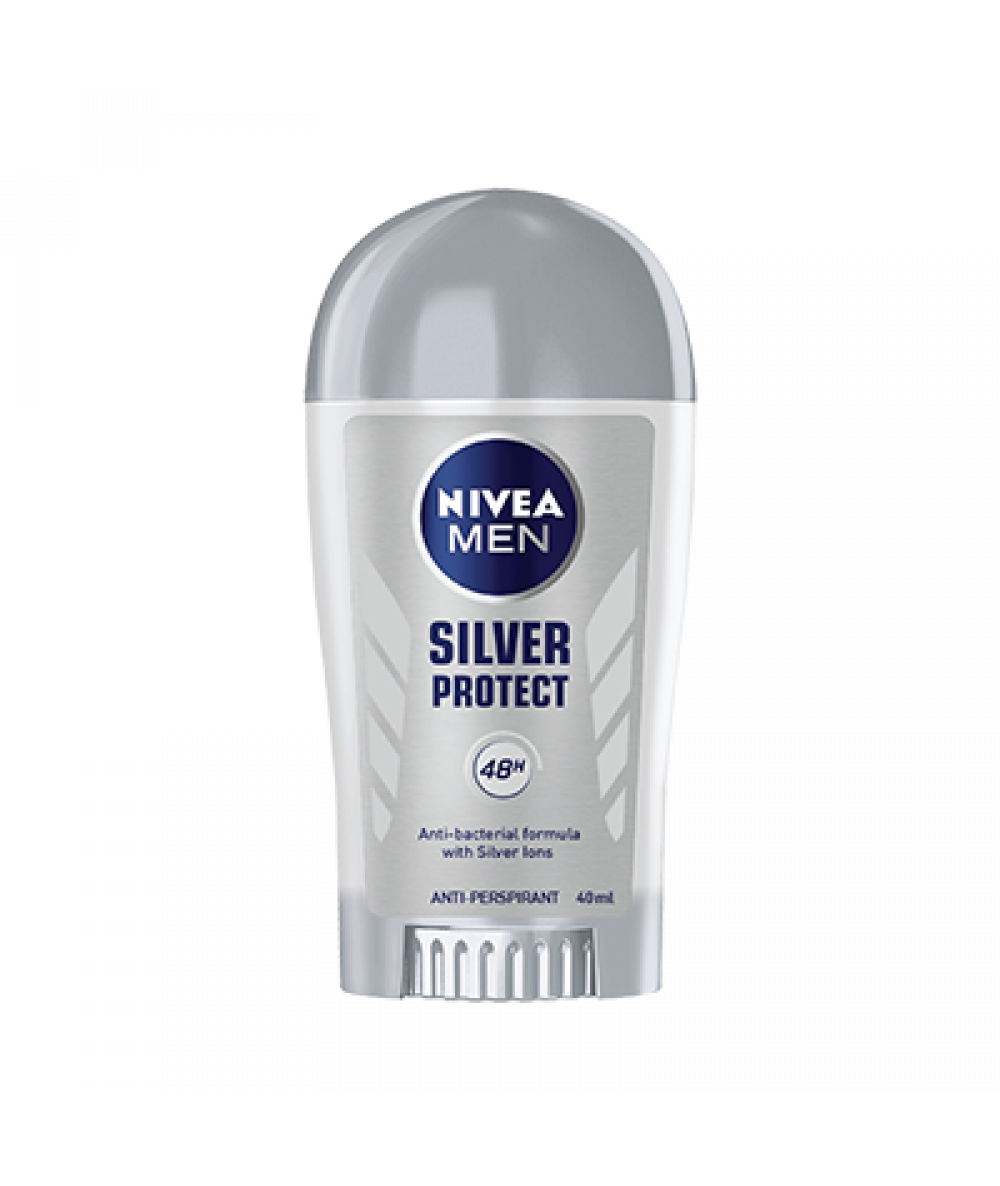 NIVEA MEN DEODORANT STICK SILVER PROTECT 40ML