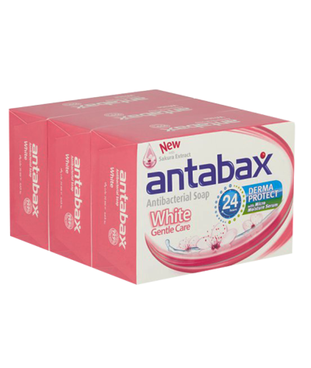 ANTABAX MEDICATED SOAP GENTLE CARE 75G*3