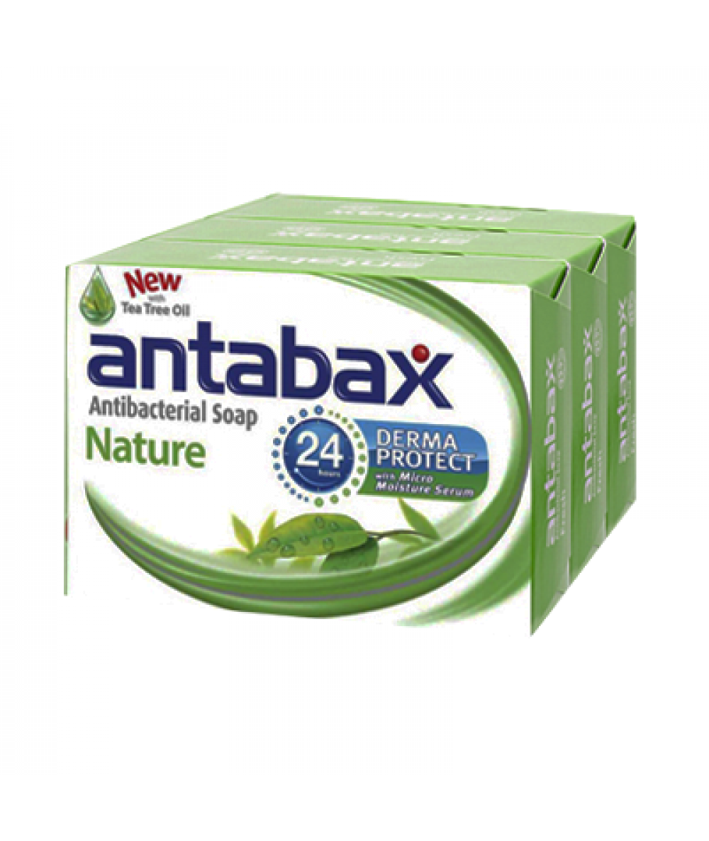 ANTABAX MEDICATED SOAP NATURE 75G*3