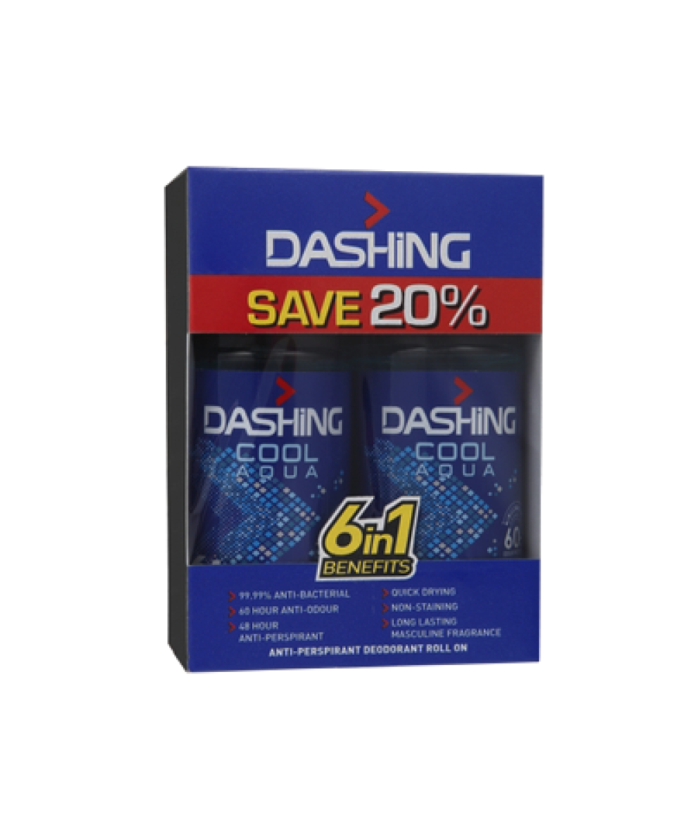 DASHING DEO R/O COOL T/P 50ML*2