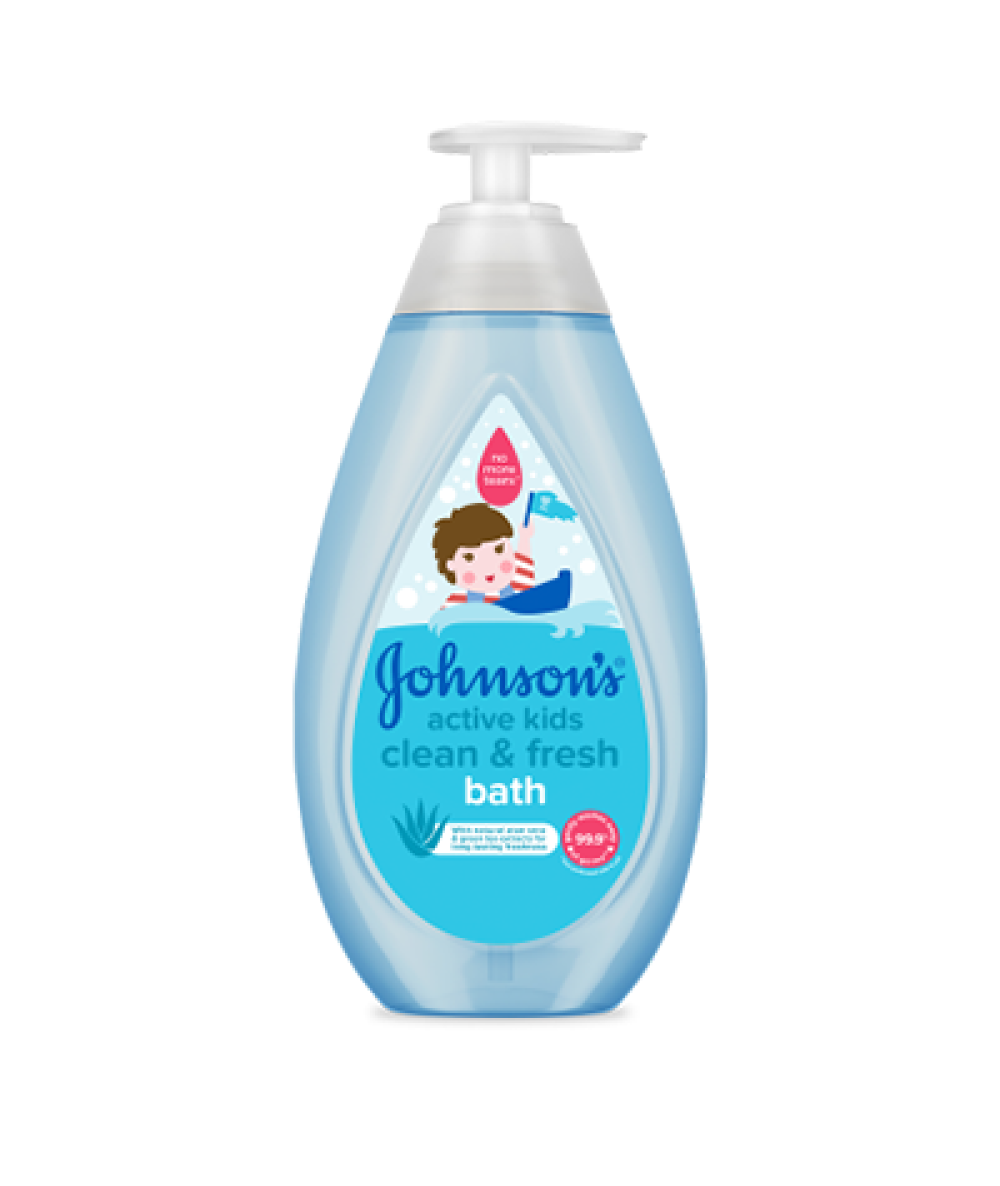 J&J BABY SHP ACTIVE FRESH 500ML