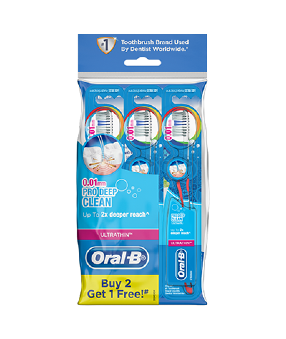 ORAL B ULTRATHIN PRO DEEP CLEAN 3S