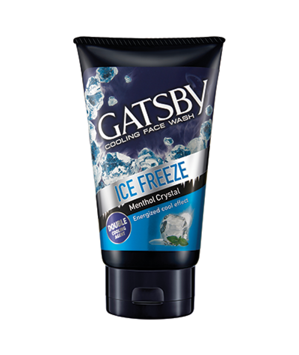 GATSBY COOLING FACE WASH ICE FREEZE 100G