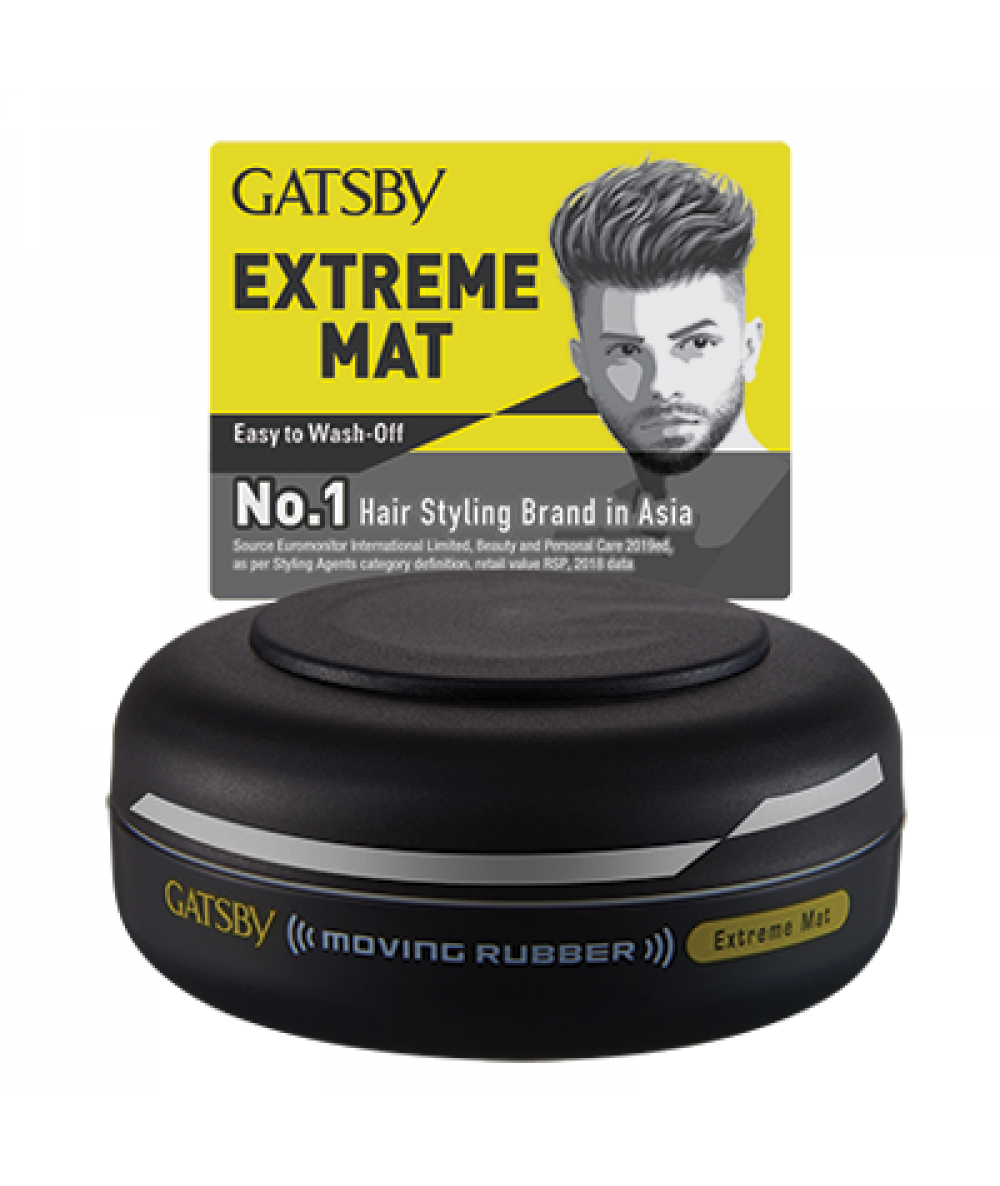 GATSBY MOVING RUBBER EXTREME MATTE 80GM